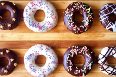 Eggless-doughnuts